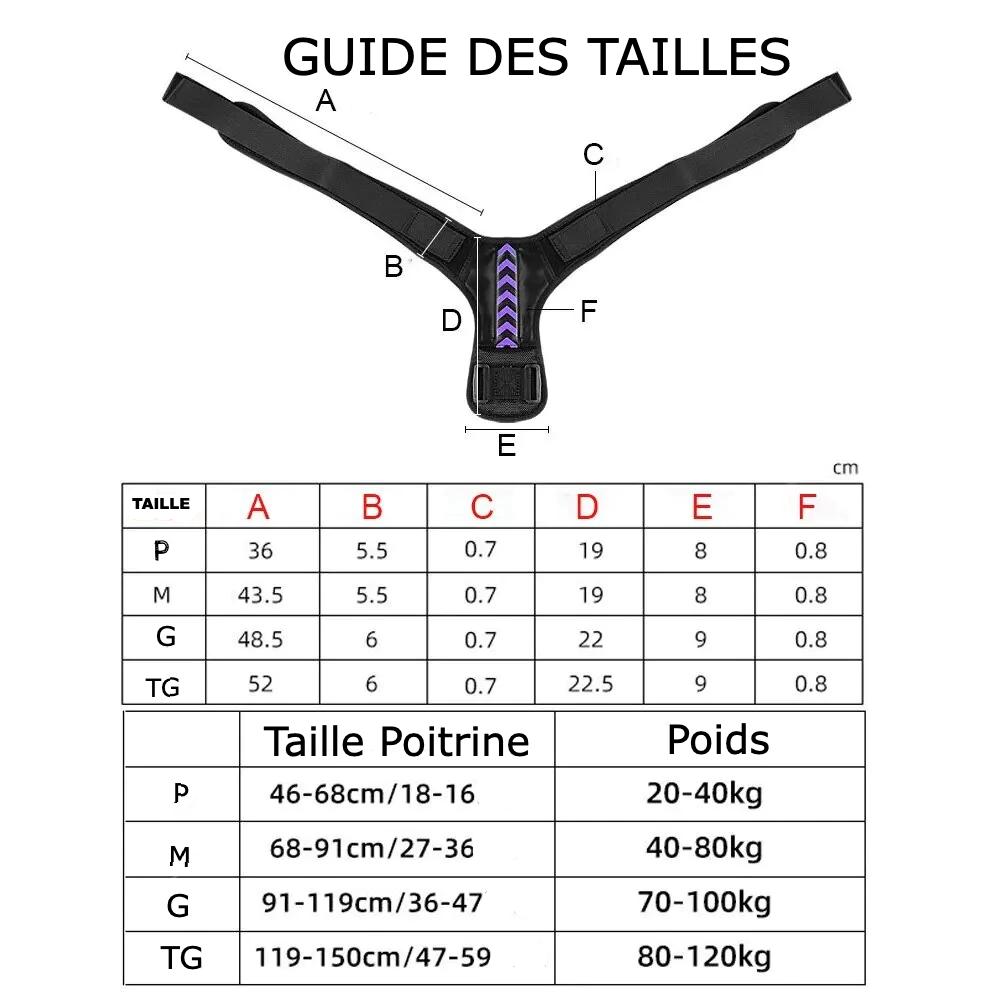 Correcteur posture réglable HealtyBack™